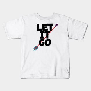 Archery let it go Kids T-Shirt